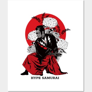 Hype Samurai T-Shirt Posters and Art